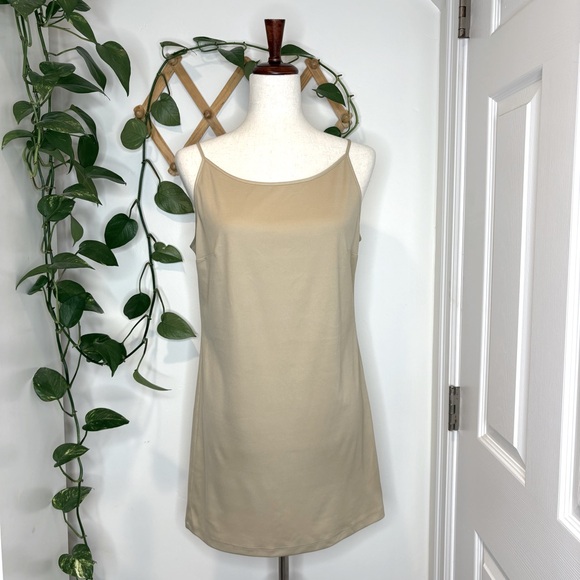 Robert Rodriguez Dresses & Skirts - ROBERT RODRIGUEZ Tan Slip Dress